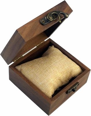 Hochglänzendes Rechteck Walnussholz Handwerk Schmuck Uhr Holz Geschenkbox mit Custom Logo