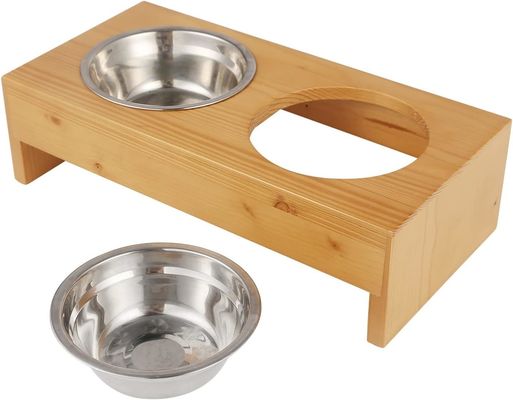 Funktionale Hochstand Katzenfutter und Wasser Schüsseln Diner Pet Feeder für beschäftigte Tierbesitzer