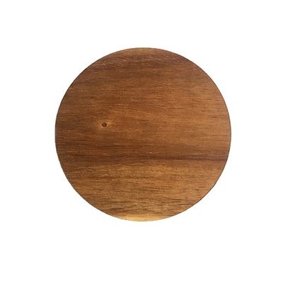 Runde Kaffeetasse Matte Dekoration 10X0.9cm Akazienholz-Coaster mit fortgeschrittenem Druck