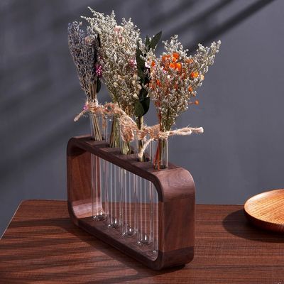 Platzsparende hydrophile Pflanzen Vase mit hohem Quantitätsvorteil in transparenten Glas