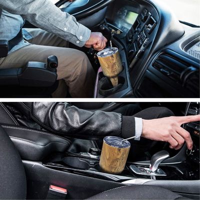 Holzkorn-Tumbler 30oz Edelstahl Vakuum-isolierter Becher für heiße und kalte Getränke