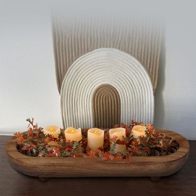 Anpassungslogo Akzeptable runde Schüssel für Bauernhaus rustikal braune dekorative Schüsseln