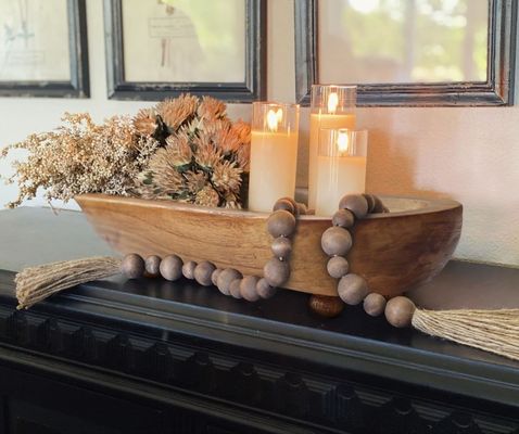 Anpassungslogo Akzeptable runde Schüssel für Bauernhaus rustikal braune dekorative Schüsseln