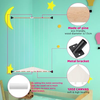 Stuffed Animal Zoo Holz-Lagerregal Einfaches Design Maßgeschneiderte Größe Umweltschonendes Holz