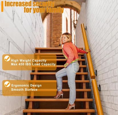 Innen Treppen Sicherheit Gleitfest Geländer 3 Fuß Kiefer Handgriffe auf Wunsch Komplett-Kit