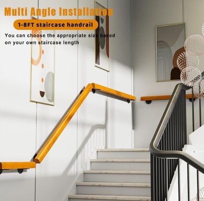 Innen Treppen Sicherheit Gleitfest Geländer 3 Fuß Kiefer Handgriffe auf Wunsch Komplett-Kit