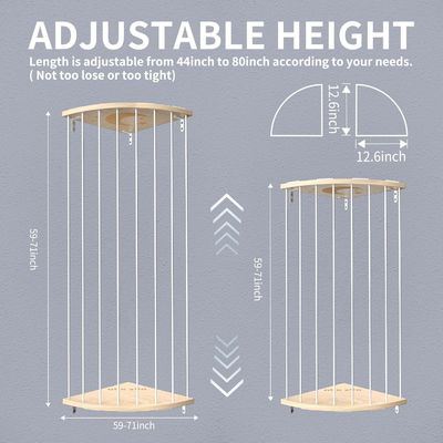 Wohnzimmer Maßgeschneiderte Größe Zoo-Muster gefülltes Tierlagerregal mit Holzorganisator Käfig