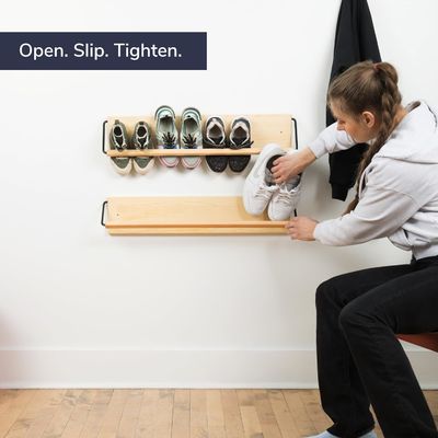 Anpassungs-Logo Akzeptabel Modernes Wand-Schuheck für die ganze Jahreszeit