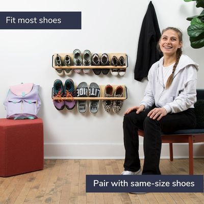 Anpassungs-Logo Akzeptabel Modernes Wand-Schuheck für die ganze Jahreszeit