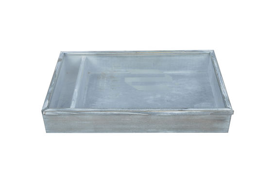 Einfache Luxus-Box Naturholz Acryl Geschenk Holz offenes Geschenk Kiste Lagerkiste mit Deckel
