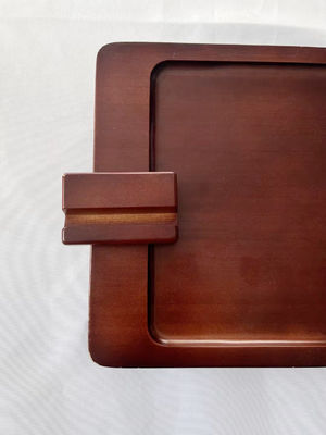 Aufbewahrungsplatten Modernes Design Bambussofa-Platte Holzcouch Arm Tisch