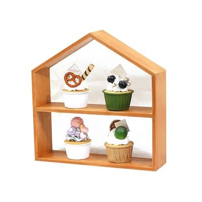 Custom Größe 3 Schicht Bambus Cupcake Stand für Party Früchte Snacks Servieren Tablett OEM ODM