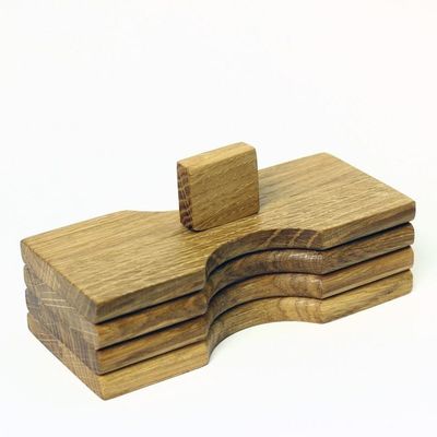 Gewürzglas mit hoher Kapazität Holz Gewürzhalter Gewürz Verpackungskiste