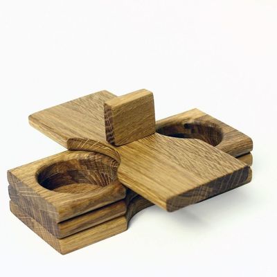 Gewürzglas mit hoher Kapazität Holz Gewürzhalter Gewürz Verpackungskiste