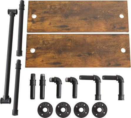 Home Appliance Wandbildschirm Bücherregal Industrie Rohrregal für Küche Büro-Speicher