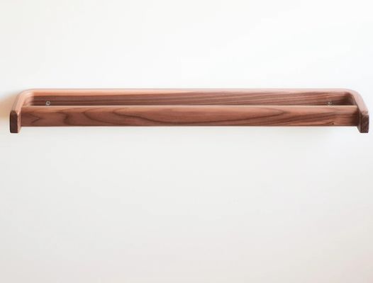 Handgefertigte Holztücherstäbe Groß Walnuss-Tücherrail Nichtklappträger