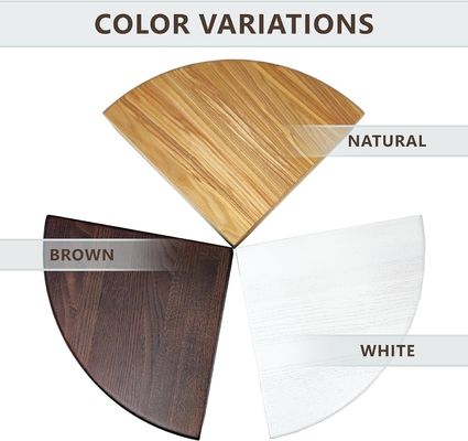 Wandmontiertes Eckregal aus Holz für TV-Zubehör und Fotoraum für kleine Pflanzen