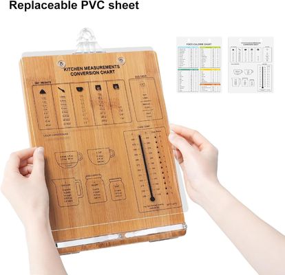 Home Organisator Bamboo-Trägerhalter und Holzteller für Küchenutensilien