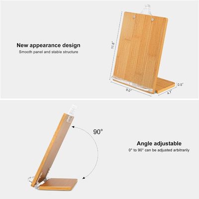 Home Organisator Bamboo-Trägerhalter und Holzteller für Küchenutensilien