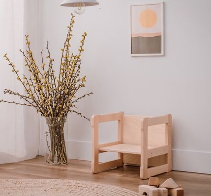 Speicherplatzfunktion 202406 Montessori Holz-Multifunktionsstuhl