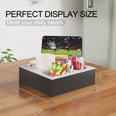 Wasserdichtes, Spülwasserdichtes, Holzcouch-Taschenhalter für Schlafsofa-Organisator, handgefertigt