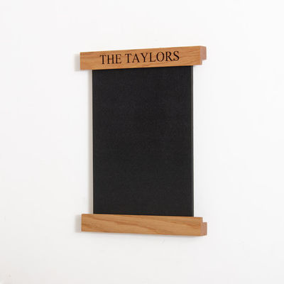 202406 Schwebende, gerahmte Anzeigetafel, Karten-Scoreboard, Holz-Scoreboard mit Chalkboard