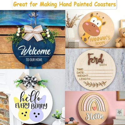 Custom Mode Holz austauschbar Willkommensschild Wohnkultur Antike Handwerk