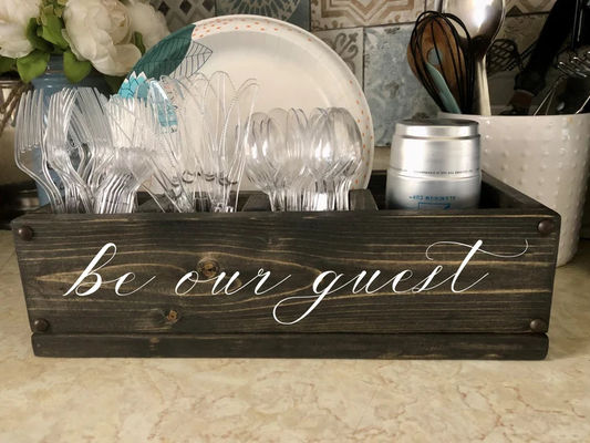 Machen Sie Hosting ein Breeze Solo Cup Holzhalter für Küchen-Schalter und Party Hosting