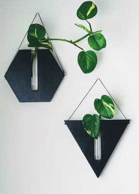 Vermehrungsstation Moderne Mini-Holzbox Wandpflanzer für Veranda und Wanddekoration Töpfe