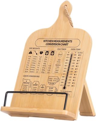 OEM ODM Akzeptiert Holz Kochbuchhalter Verstellbarer Kochbuchstand für Küchenzähler