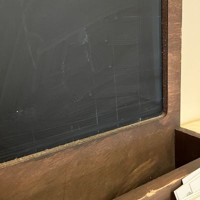 All-Season Holzrahmen tägliche Erinnerung Kreidebrett für Küchendekoration und Organisation