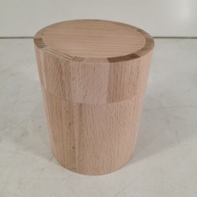 D90 x H112mm Holzfässern für Kaffeebohnen und Tee