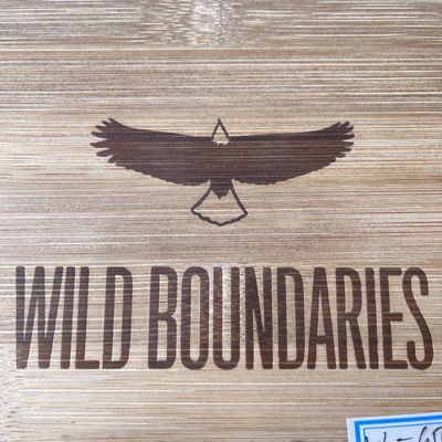 12.8x12.8x4.5cm Promotion Custom Grave Logo Bambus Geschenkbox für andere Geschenk Handwerk