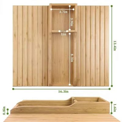 Wohnzimmer Rechteck Sofa Schalter Klappbare Bambus-Sofa Unterseite mit Schneidblöcken