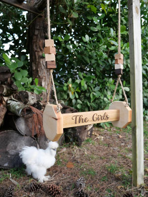 Hühner-Spielzeuge Wandbedeckung für Katzen und Tiere