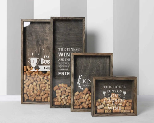 Holzschachtel für Hochzeitstag und Hochzeitsgeschenk