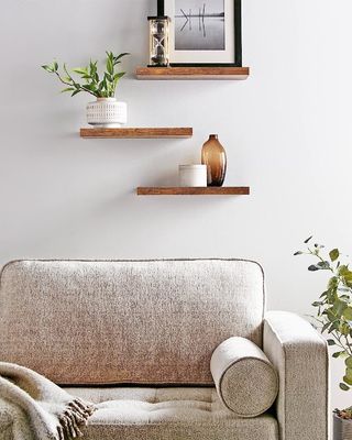 Design Custom 3 Sets Schwebende Regale Set Platz spart Wohnzimmer Dekor für Wohnzimmer Anzeige