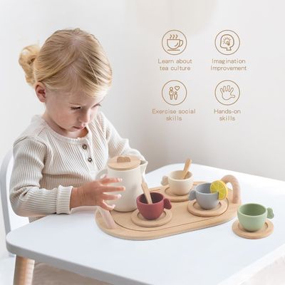 Holz-Tee-Set für Kinder