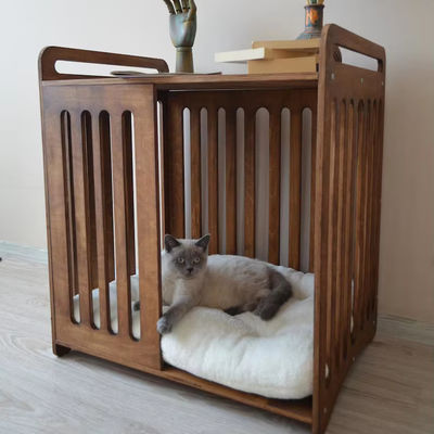 Innenkabine muss Platz mit Luxus-Abriss Holz Hunde Kiste Möbel sparen