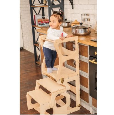 Muster kostenloser Lernstuhl für Kindertisch und Aktivitätsturm