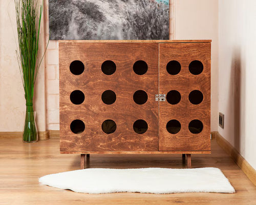 Wandmontierte Katze Perche Holz Haustier Haus Bett Seite Moderne Katze Hundehaus Hundebett