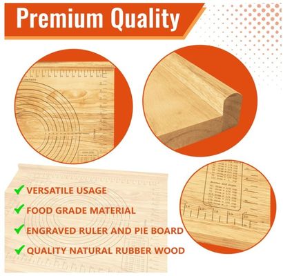 Baumwolle 24x20 Knetbrett mit Maßen