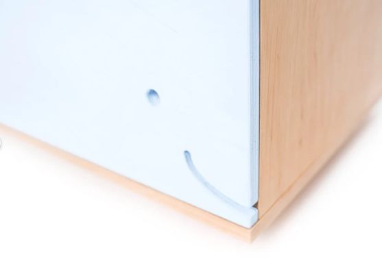 Holz-Spielzeug-Box auf Rädern angepasst nach Ihrer Anfrage für Kinder-Spielzeug-Organisation