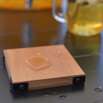 Massivholz-Kaffee-Taschenhalter Kreative Isolationsmatte für Tischdekoration