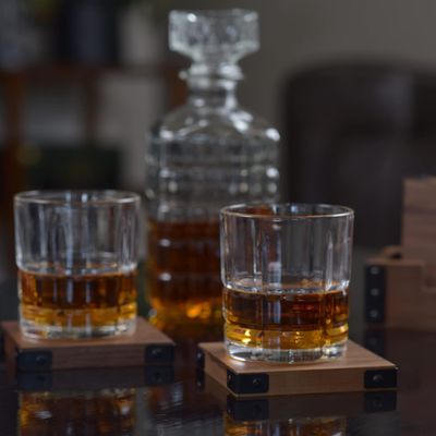 Massivholz-Kaffee-Taschenhalter Kreative Isolationsmatte für Tischdekoration