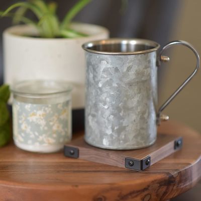 Massivholz-Kaffee-Taschenhalter Kreative Isolationsmatte für Tischdekoration