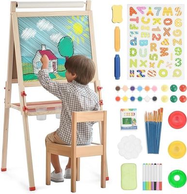 Massivholz einstellbarer Doppelseitiger Zeichner Standschalke mit Kiefermaterial