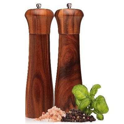Holzsalz- und Pfeffermahlgerät Einstellbarer Keramikmahlmechanismus für die Lebensmittelindustrie
