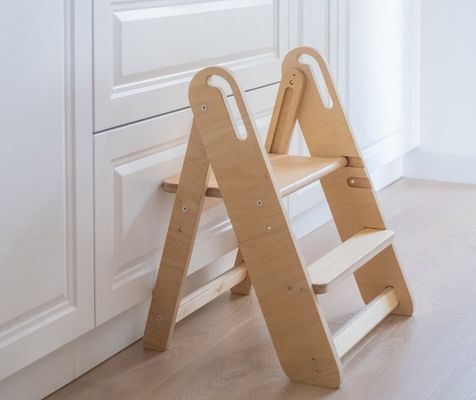 Speichern Sie Platz Holz Badezimmer Kinder Hocker Schritt Hocker für Kinder und Erwachsene auf Wunsch