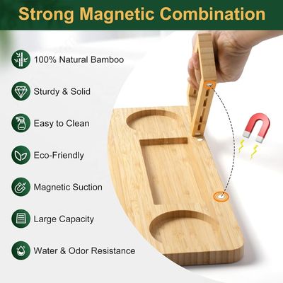 Bambuskäsebrett und Messer für Küchenschneiden